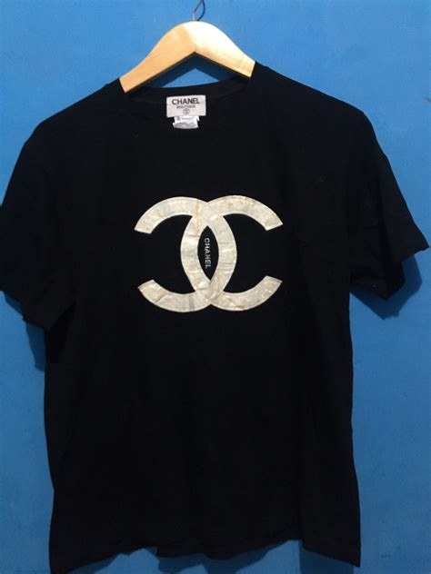 chanel t-shirt original|vintage chanel t shirt.